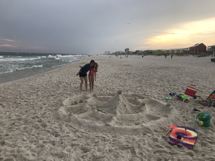Beach Fun - Huge Sand Castle9